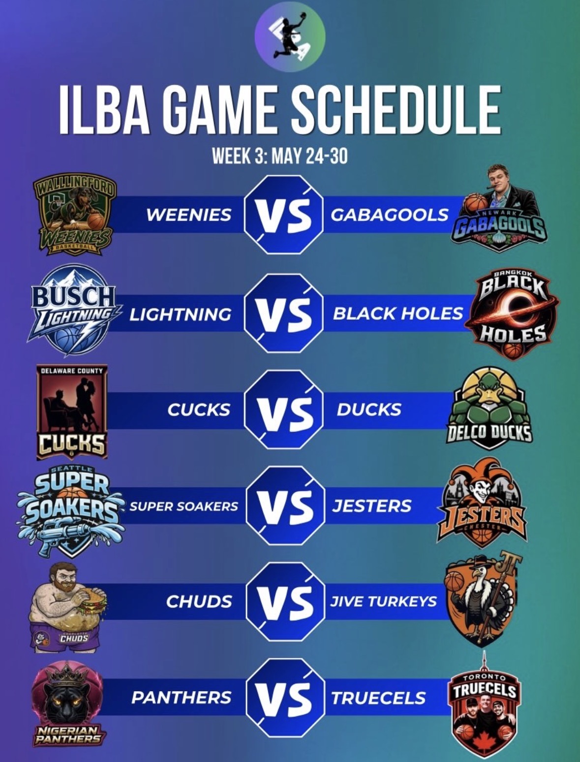 Week 3 Schedule