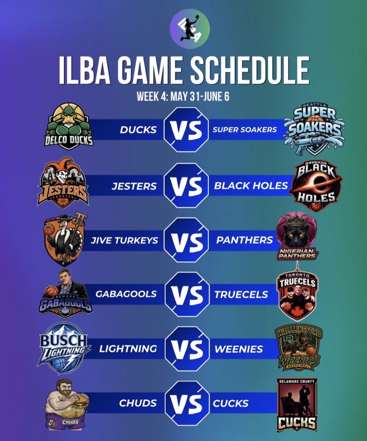 Week 4 Schedule